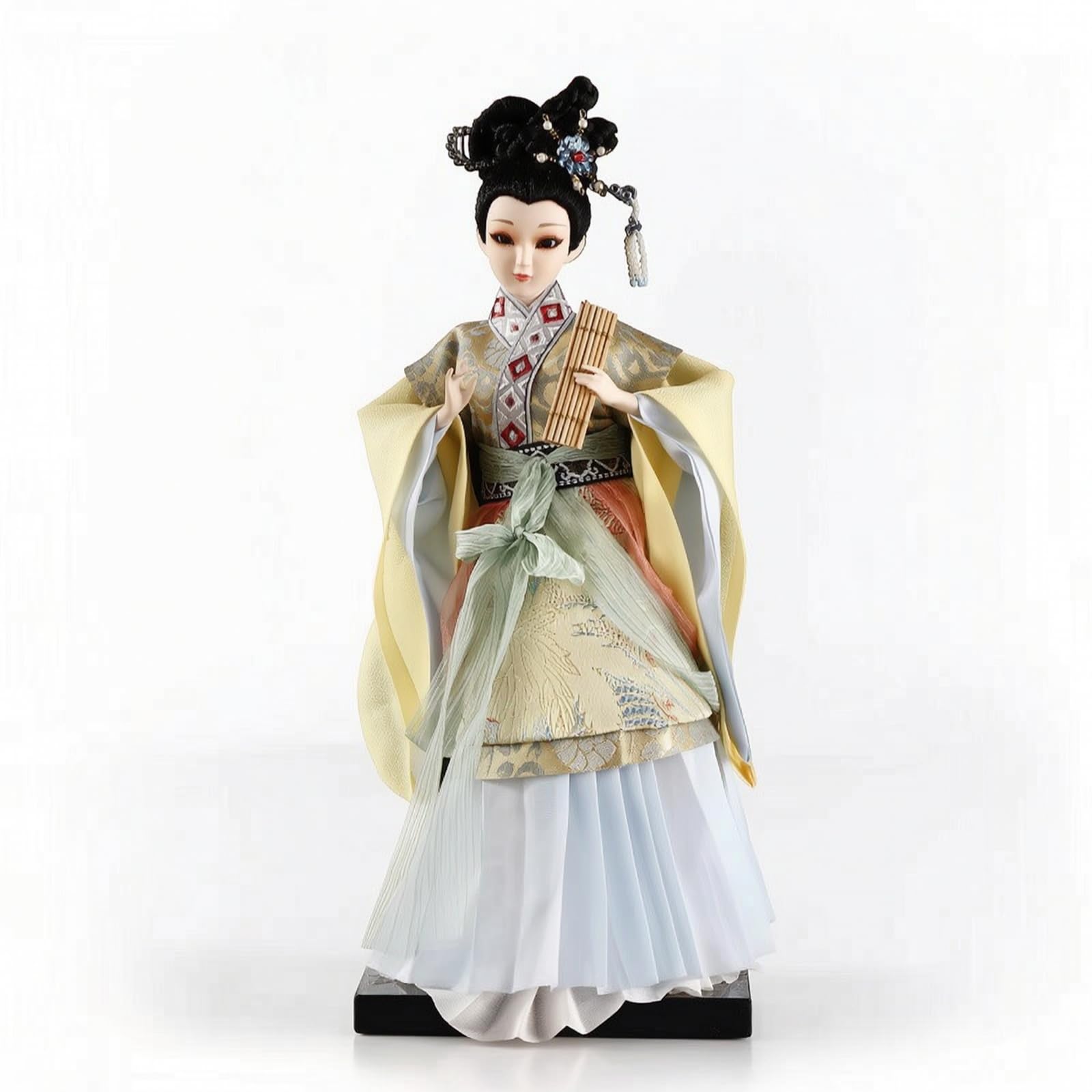 Figura Drama China corativo Estatuilla, Muñeca De Porcelana China Antigua - Cuatro Bellezas Talentosas Zhuo Wenjun