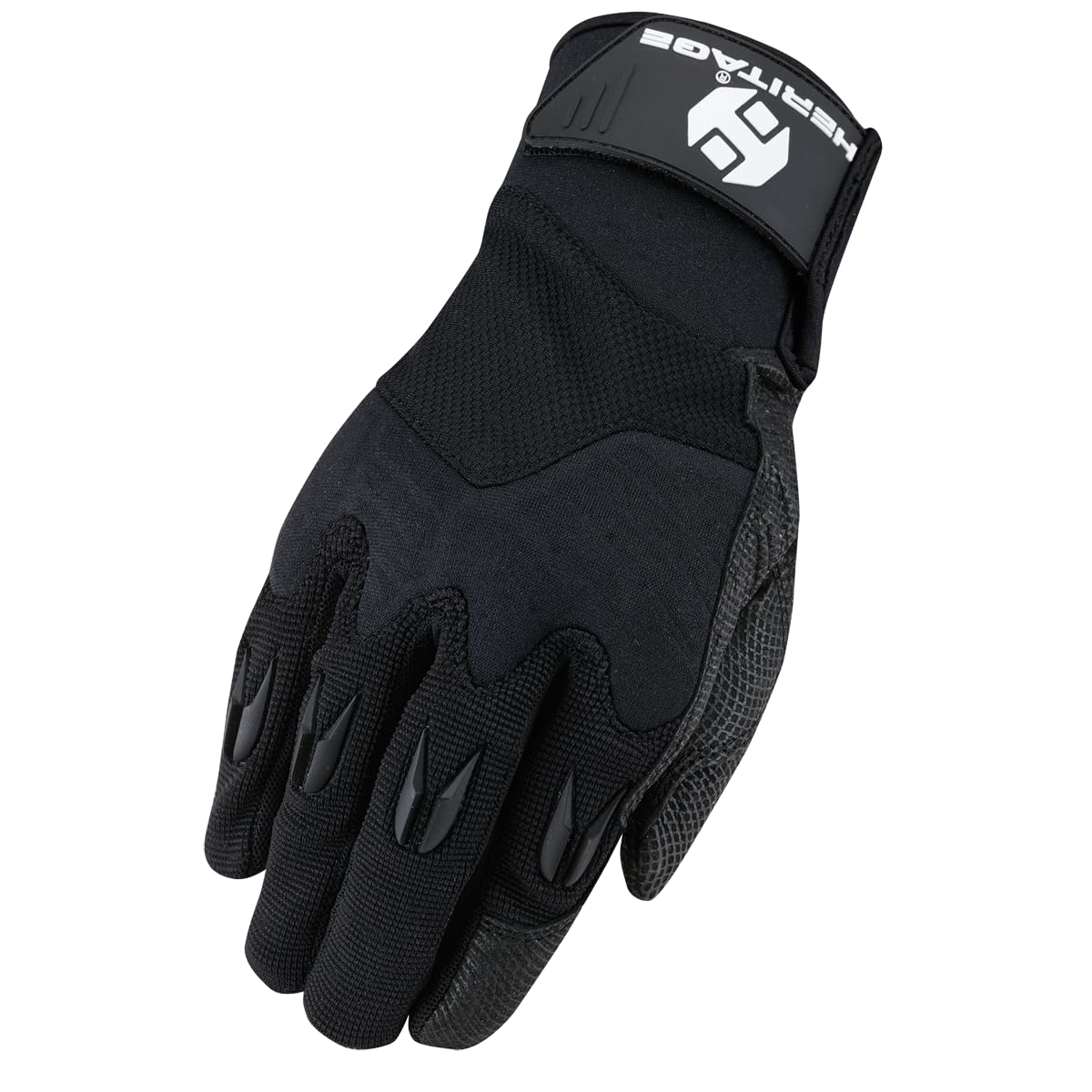 Heritage Performance Gloves, Polo Pro Glove, Size 6, Black