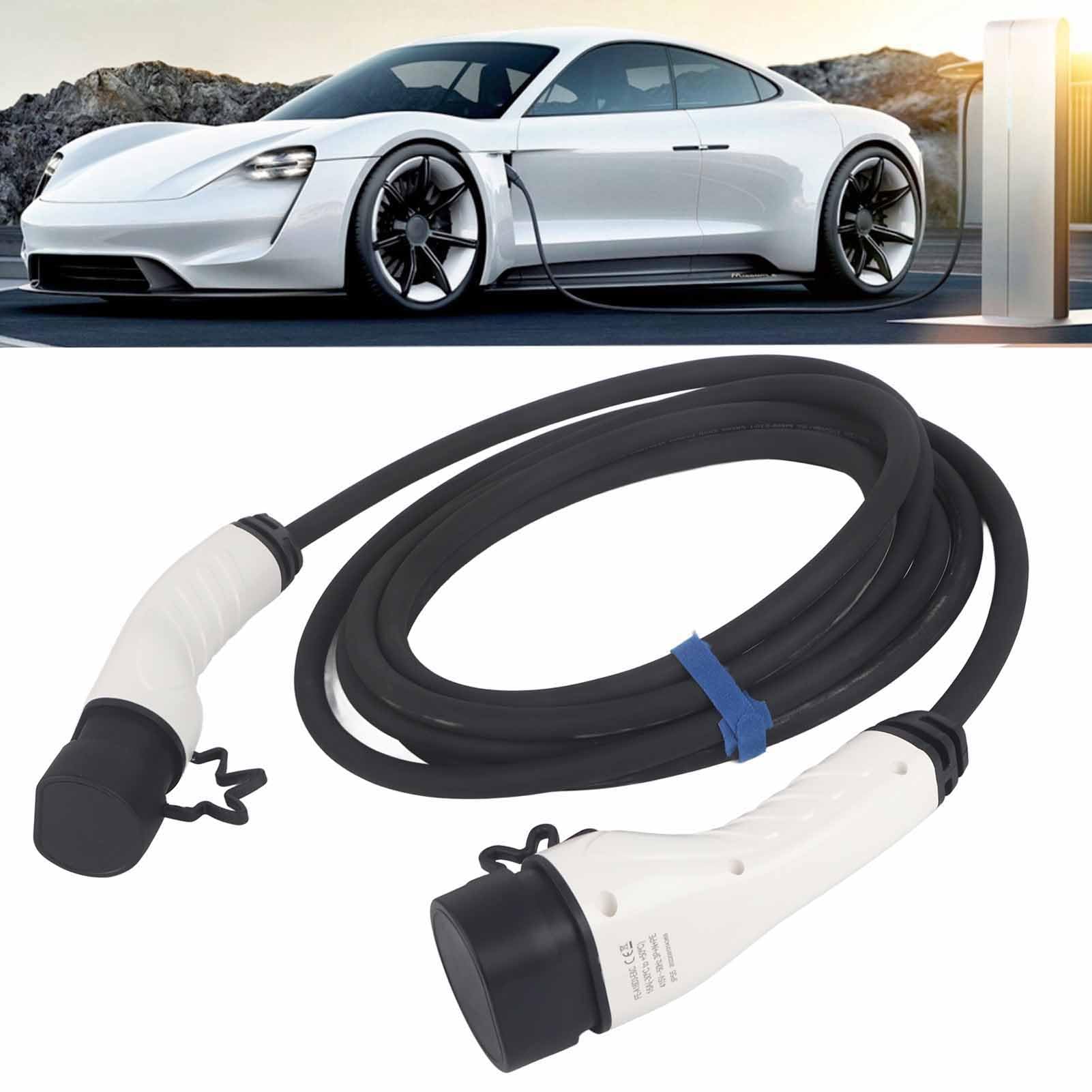 Cable Cargador de Coche Eléctrico Resistente Al Agua 415V Tipo 2 a Tipo 2 5M 16A Apto para, Certificado CE