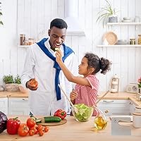 Vista 3 de Little Kitchen Academy by Prise Cuchillo de madera de arce para niños, herramienta de cocina para niños pequeños y niños. Cuchillo para niños