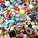 Cocoas Beads Variety Mix of Gemstones/Semi Precious Stones 4mm-25Focal Pieces, Turquoise,tiger Eye, -Hole Drilled Beads for Jewelry Making (Small to XL) T