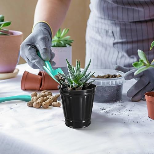 Miniatura 8 de Mini bote de basura para excrementos de perro, papelera de escritorio con tapa, cubo de basura de plástico para oficina, para encimera, pequeño