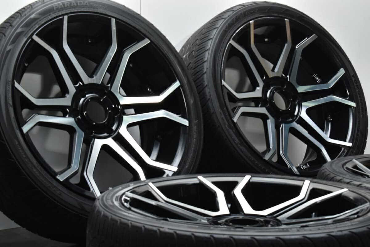 Amazon | 中古 タイヤホイール 4本セット 22インチ 9J +18 265/40R22 