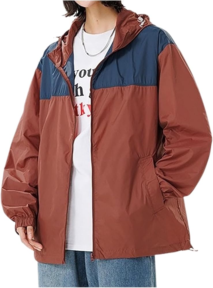 Amazon | [エムエルーセ] 薄手 ウィンドブレーカー フルジップ