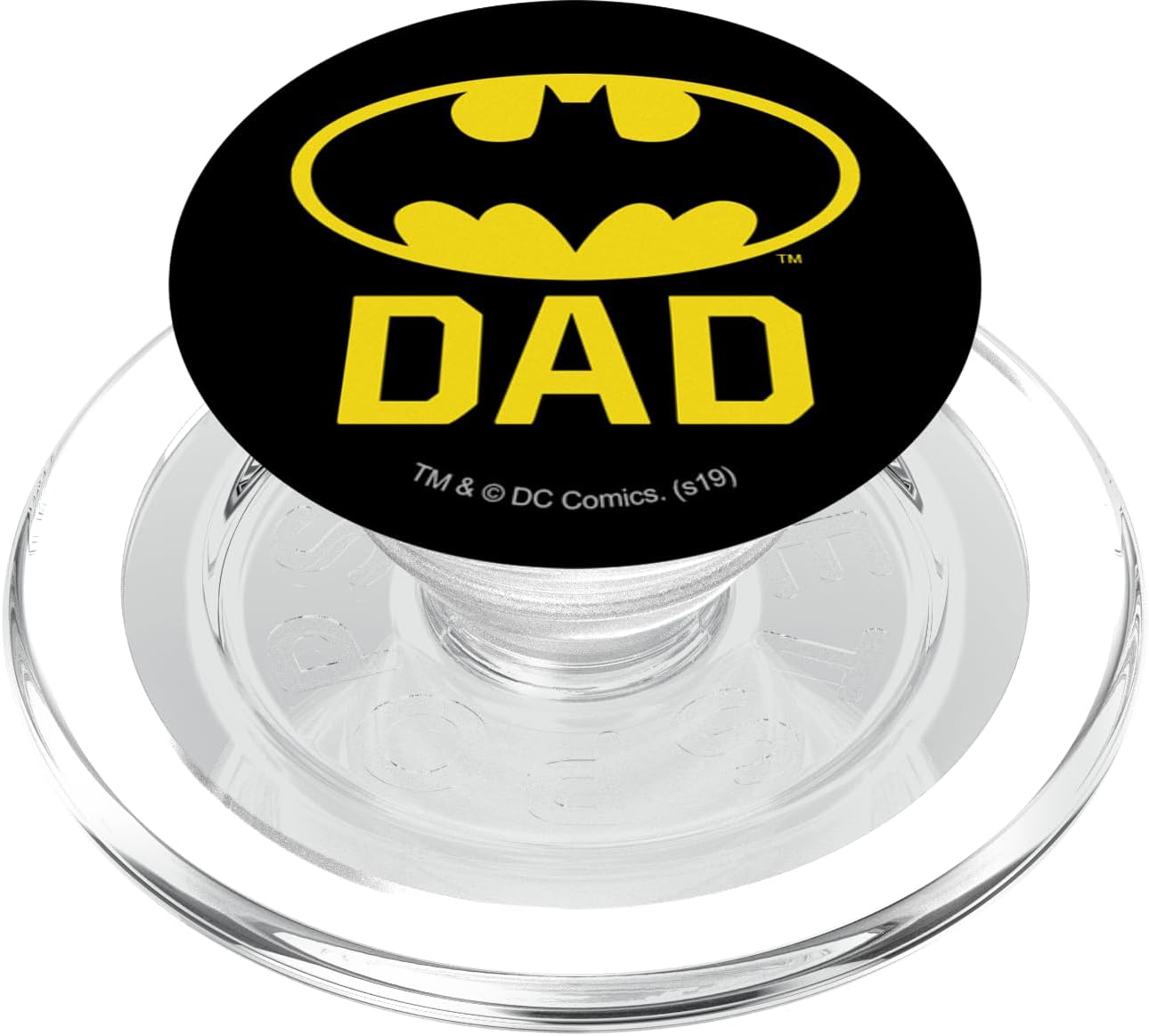 Batman Bat Dad Shield Logo PopSockets PopWallet for MagSafe