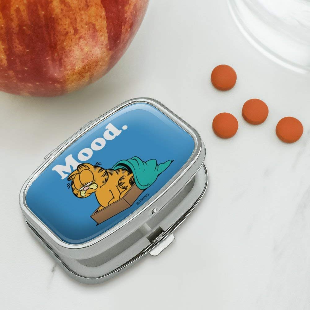 Amazon.com: Garfield Mood Rectangle Pill Case Trinket Gift Box