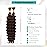 Chocolate Brown Human Braiding Hair for Boho Braids 4 Deep Water Wave Bulk Human Hair 110g 22 Inch Curly Human Hair Extensions Wet and Wavy Braiding Hair No Weft 2 Bundles/Pack