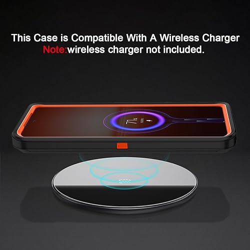 Miniatura 6 de I-HONVA Funda para Galaxy S20 Ultra a prueba de golpes, a prueba de polvo y caídas, 3 capas de protección de cuerpo completo sin protector de