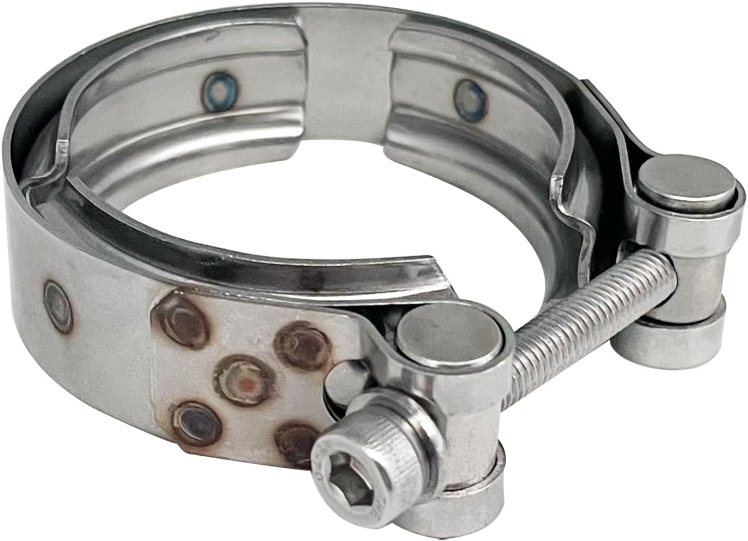 Stainless Steel V Band Clamp Fit for 50mm Blow off Valve Turbo Accessories