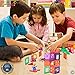 Magnetic Figures Set of 4 –Toddlers Action Toy People, Magnetic Tiles Expansion Pack for Boys and Girls – Educational Stem Toys Add on Sets for Magnetic Blocks Professionals Edition