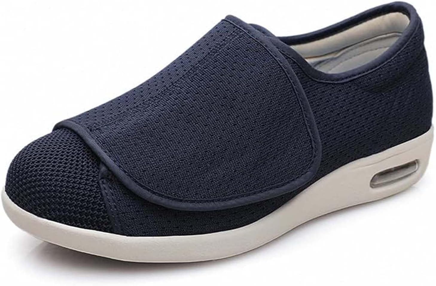 Diabetic Shoes, Extended Width Casual Footwear, Orthopedic Comfort Slippers, Adjustable Lightweight Walking Sneakers, Easy Slip-on Design, for Edema, Swollen Feet Relief