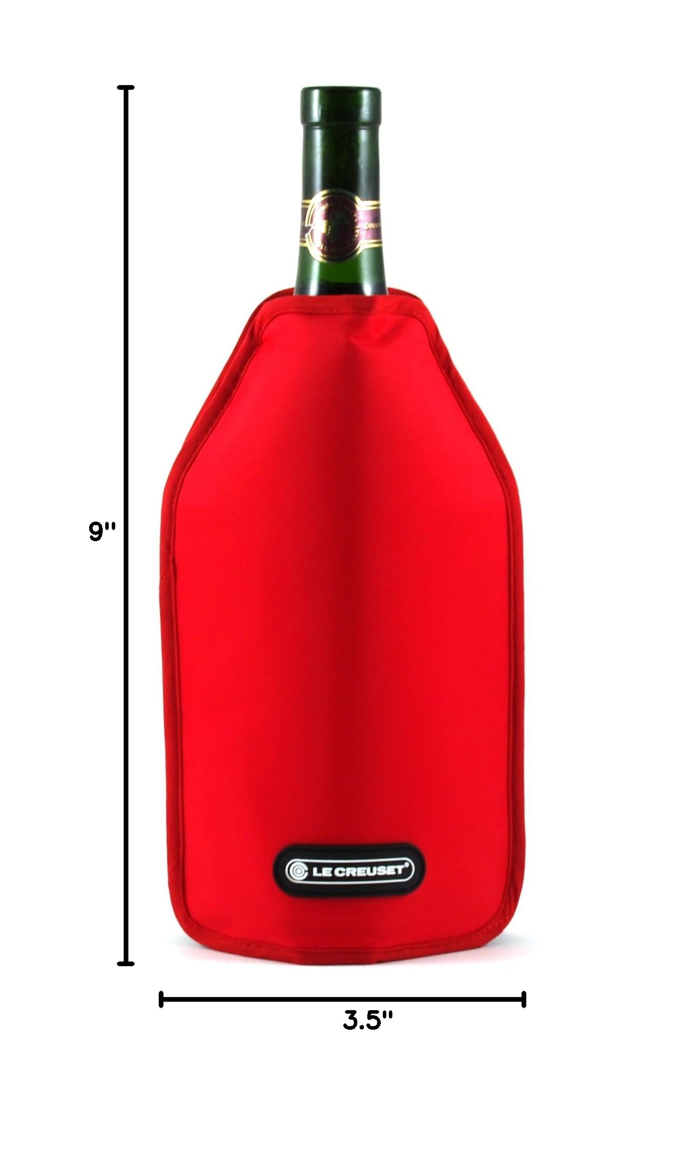 Le Creuset Wine Cooler Sleeve, Cerise — Amazon image 2