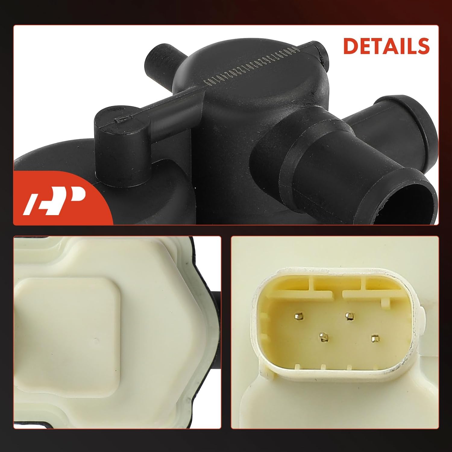 A-Premium Fuel Vapor Leak Detection Pump Compatible with Mazda 6 2003-2008, 5 2006-2010, MX-5 Miata 2006-2014, CX-7 2007-2009, RX-8, Miata, MPV & Volvo XC60, XC90, S60, XC70, S80, C70, V60, S70, V70