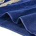 Premium 100% Cotton 3 Piece Towel Set,Luxury Hotel&Spa Washcloths,Soft and High Absorbent(blue)
