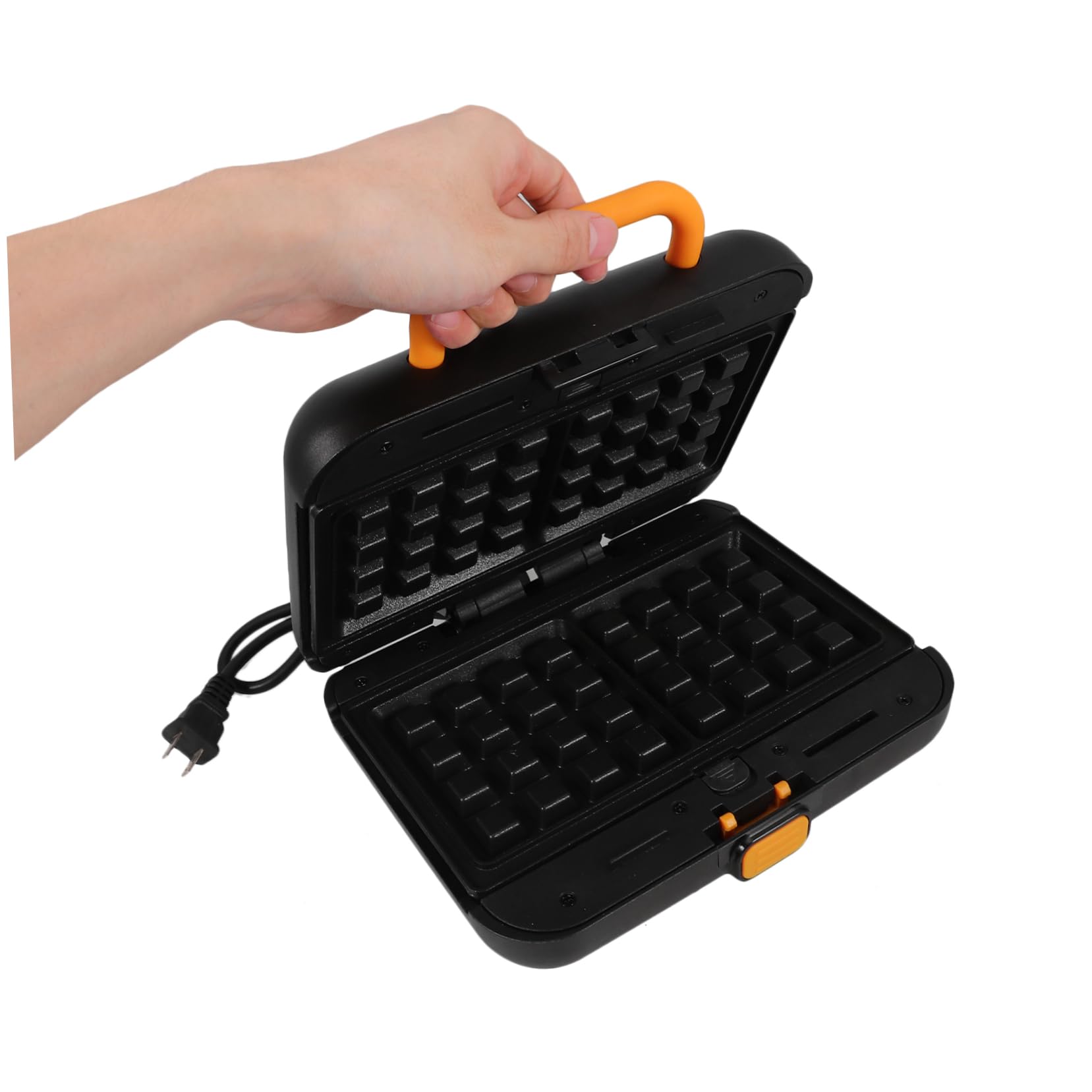 NAMOARLY Three-in-one Baking Tray Machine Sandwich Maker Waffle Maker Easy to Use Non-stick Surface Heat Resistant Perfect for Breakfast Kitchen Accessory