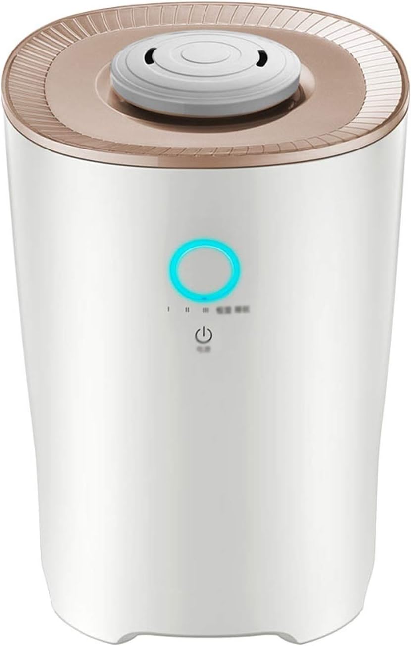 4L Top-Fill Cool Mist Humidifier Whisper Quiet Essential Oil Diffuser Intelligent Constant Humidity Waterless Auto-Off Easy to Clean