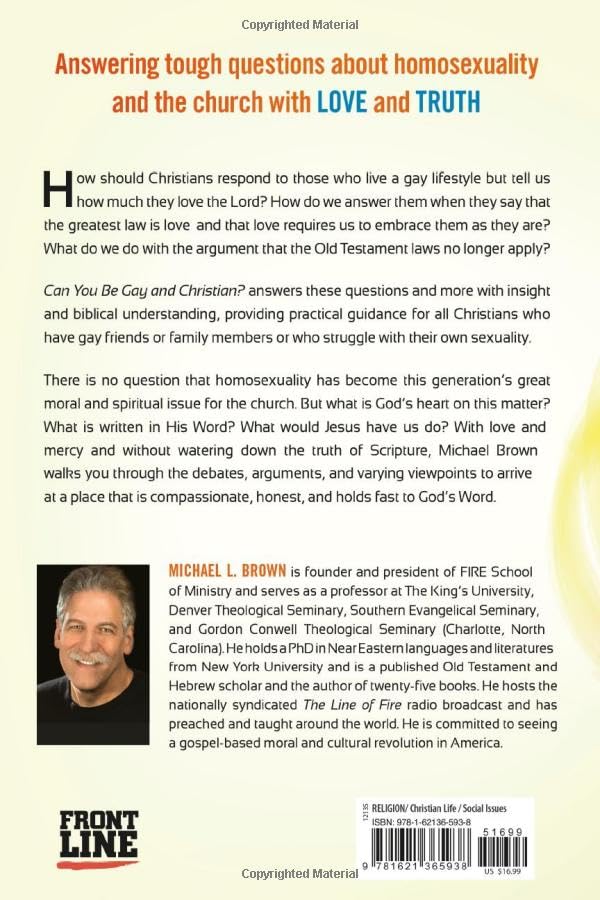 Image of Can You Be Gay and Christian?: Responding With Love and Truth to Questions About Homosexuality
