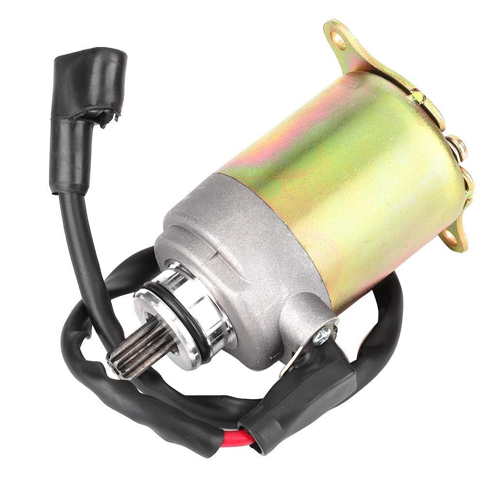 Aramox Anlasser Motorrad Elektrostarter für GY6 125ccm 150ccm Scooter Motor Zubehör, Anlasser-Baugruppe