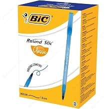 BIC Round Stic Mavi T kenmez Kalem, 1.0 mm, 60'l  Kutu