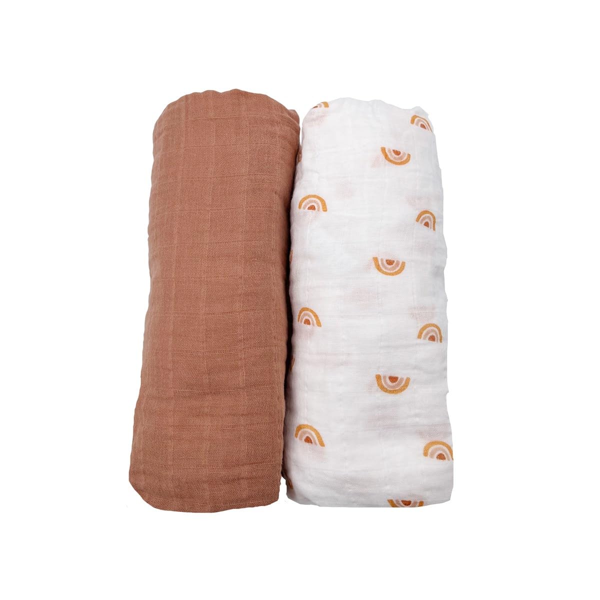 Set di 2 lenzuola con angoli per neonati - SAUTHON - SUNLIGHT - 60 x 120 cm - Mussola di cotone biologico
