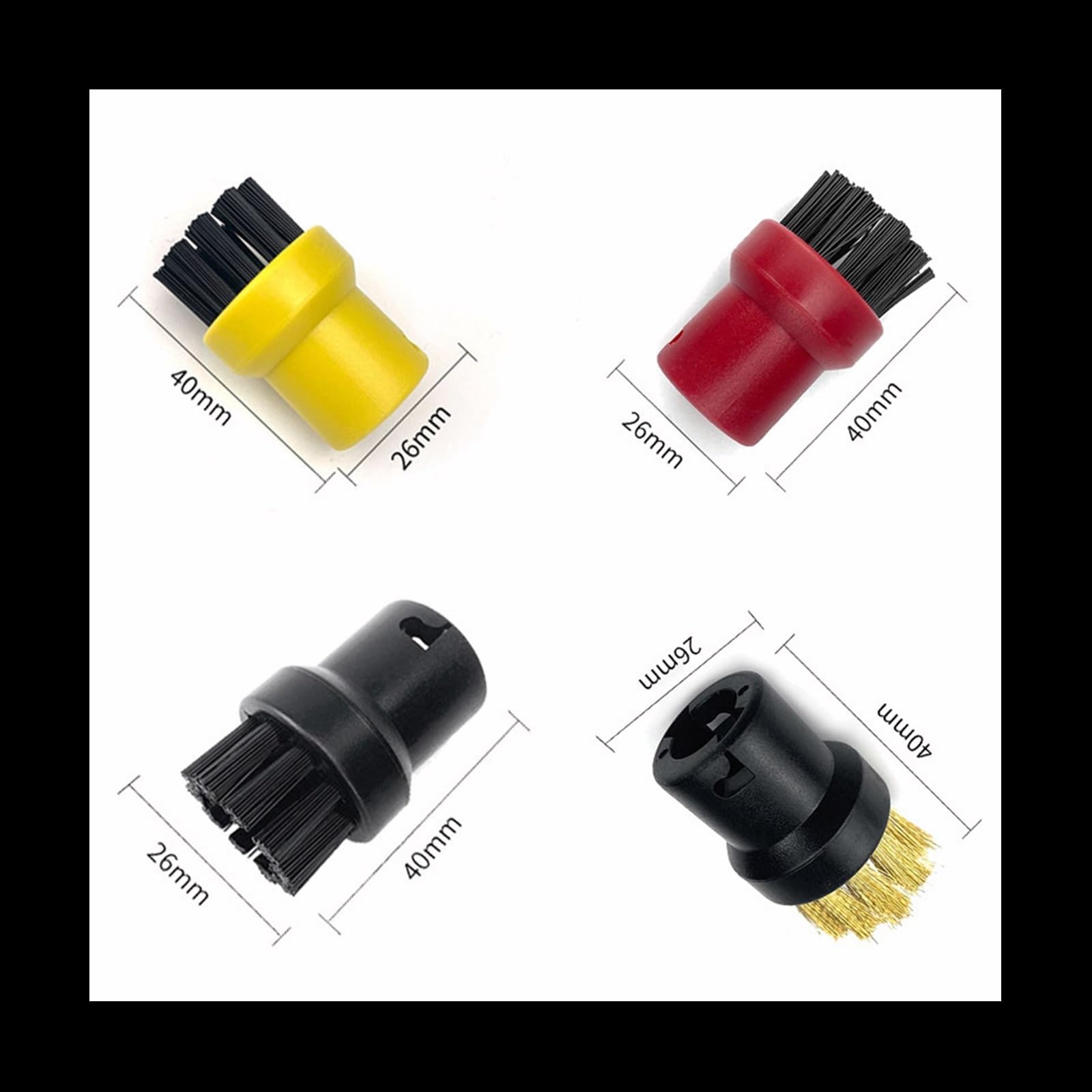Cabezales de Microfibra for mopa a Vapor Paño for a Easyfix SC2 SC3 SC4 SC5 Piezas for aspiradoras Mano Accesorios Boquilla para limpiadora a Vapor