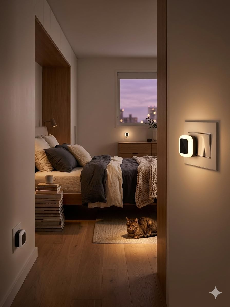 Smart Night Lights - Automatic On/Off, Energy Saving -5 Smart Night Lights - Automatic On/Off, Energy Saving -5