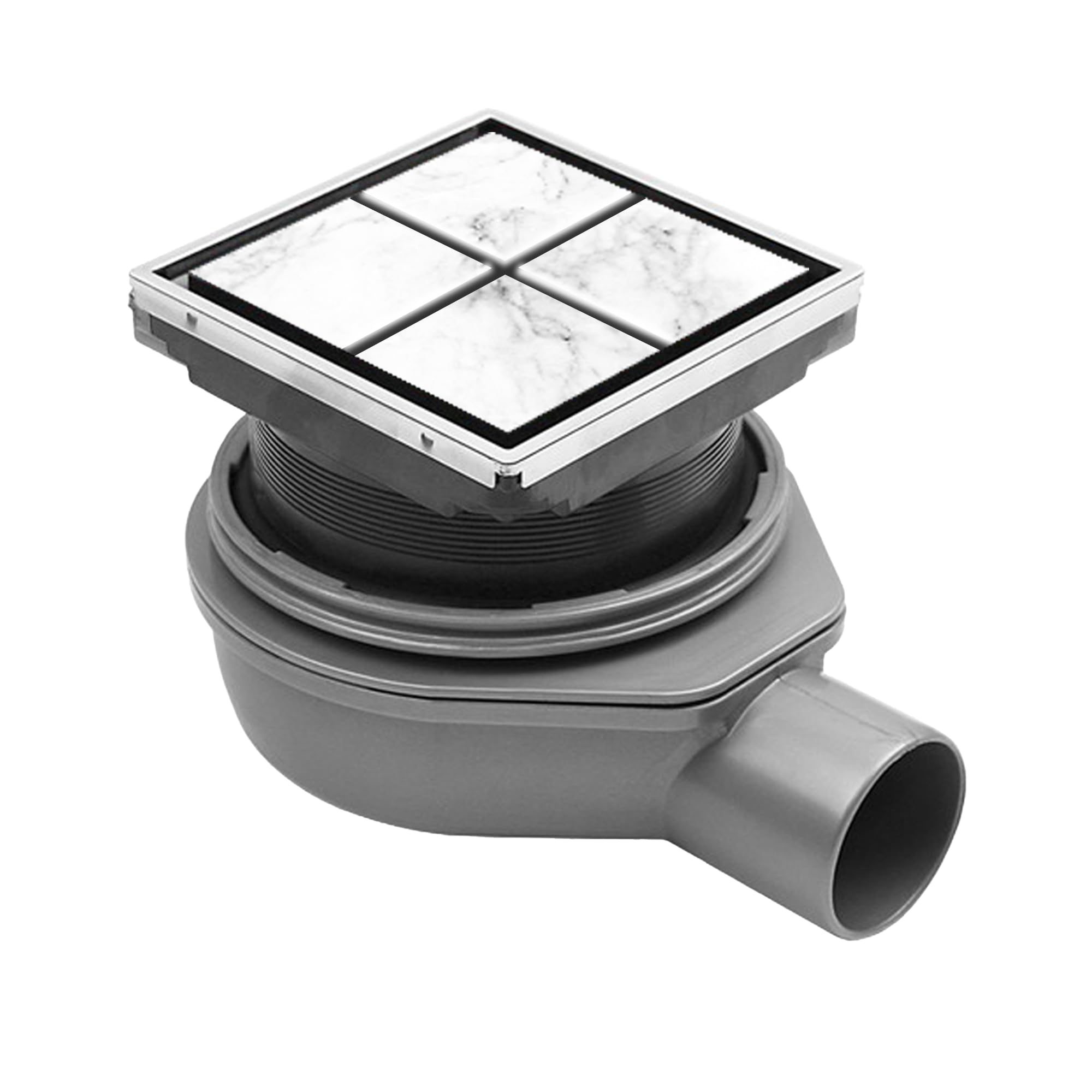 Prowarm Horizontal Wet Room Drain & Tileable Cover Kit