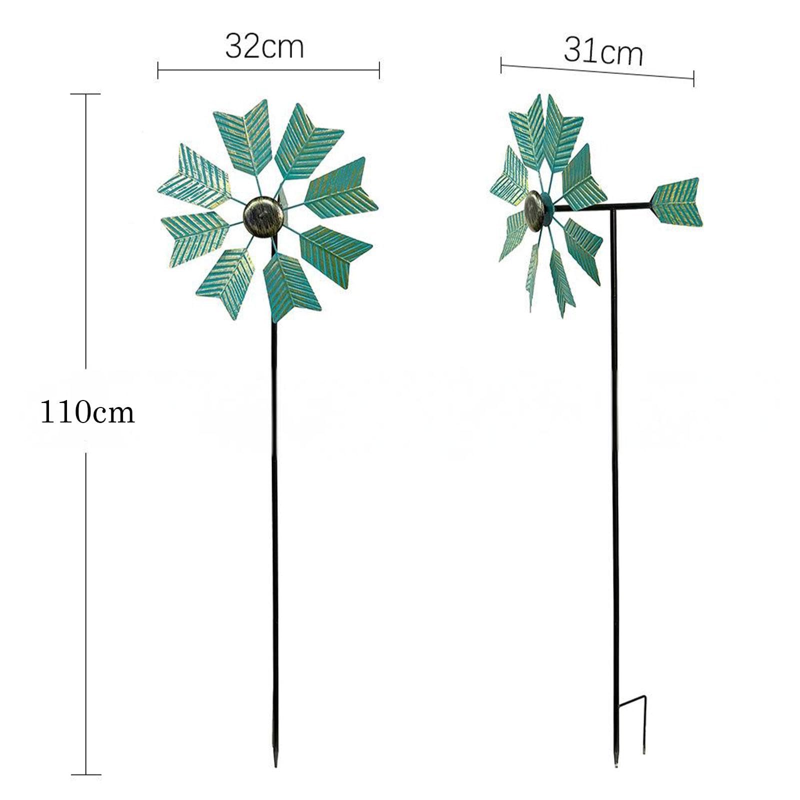 Homyl Sculpture éolienne Décorative en Métal pour Jardin, Pelouse et Cour