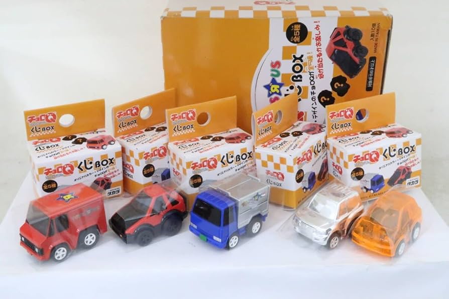 未開封 チョロQくじBOX Amazon.co.jp: / チョロQ くじBOX トイザらス 全5種まとめて イシコ