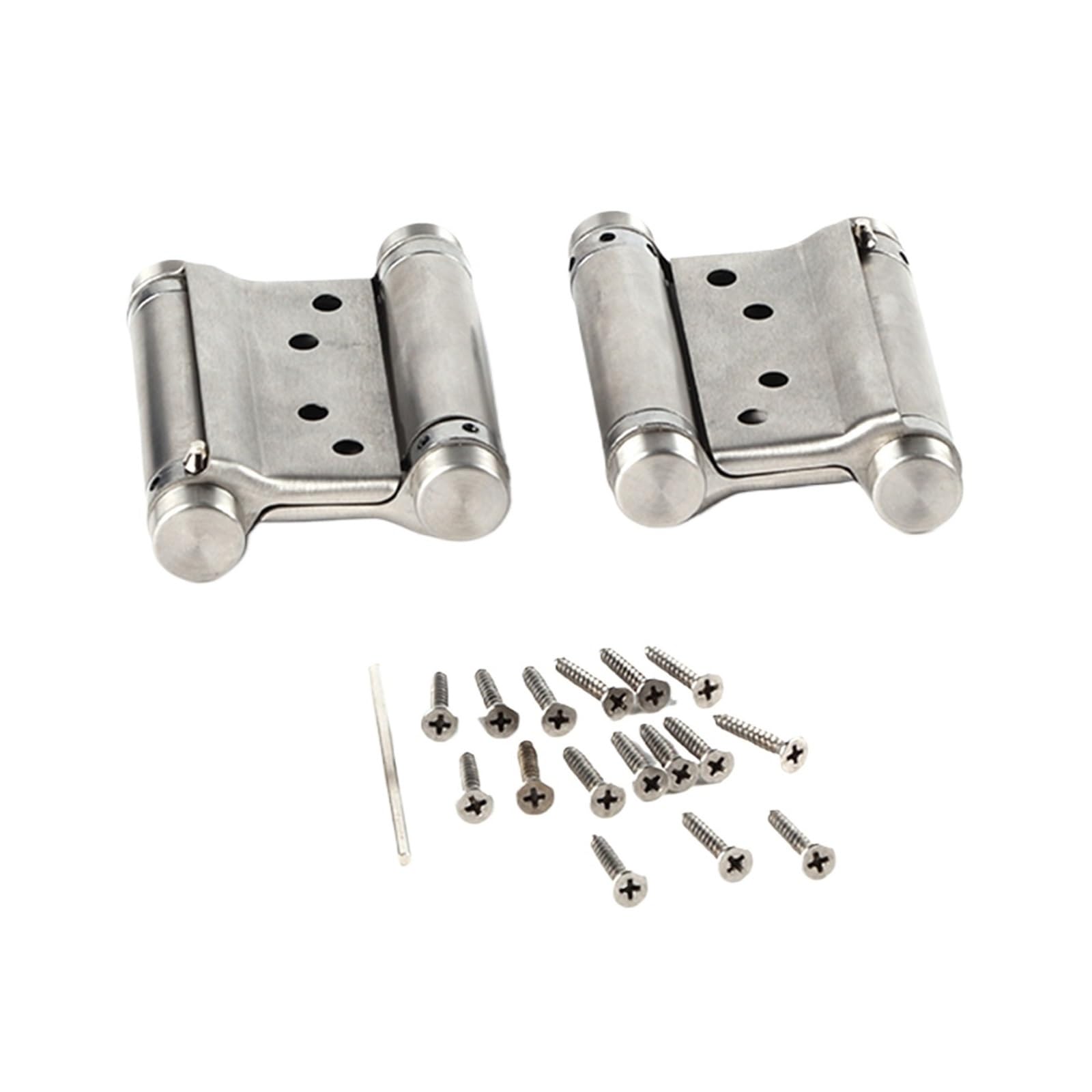Double Action Spring Door Hinges 2Pcs 3'' Inch Double Action Spring Hinge Saloon Cafe Door Swing