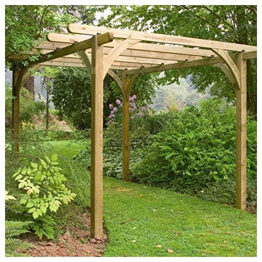 Forest Garden Forest Ultima Pergola Kit 3.6 x 3.6m, Pressure Treated
