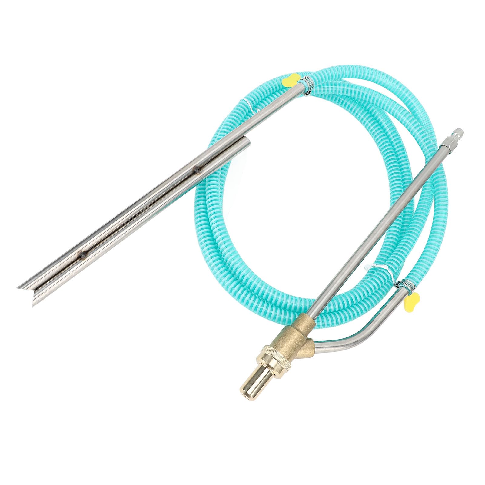 Wakects Kit de Chorro de para Lavadora a Presión, Accesorio de Chorro de Húmedo de Acero Inoxidable para Eliminación de óxido, Pintura y Grasa, Ideal para Propietarios de Viviendas y Uso Industrial