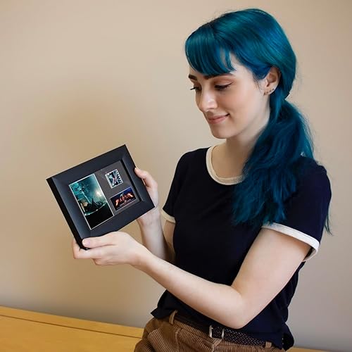 Miniatura 5 de Trend Setters DC Comics - The Flash - Batman y Batmobile - FilmCells - Presentación de escritorio MiniCell de 7 x 5 pulgadas - Con clip de película