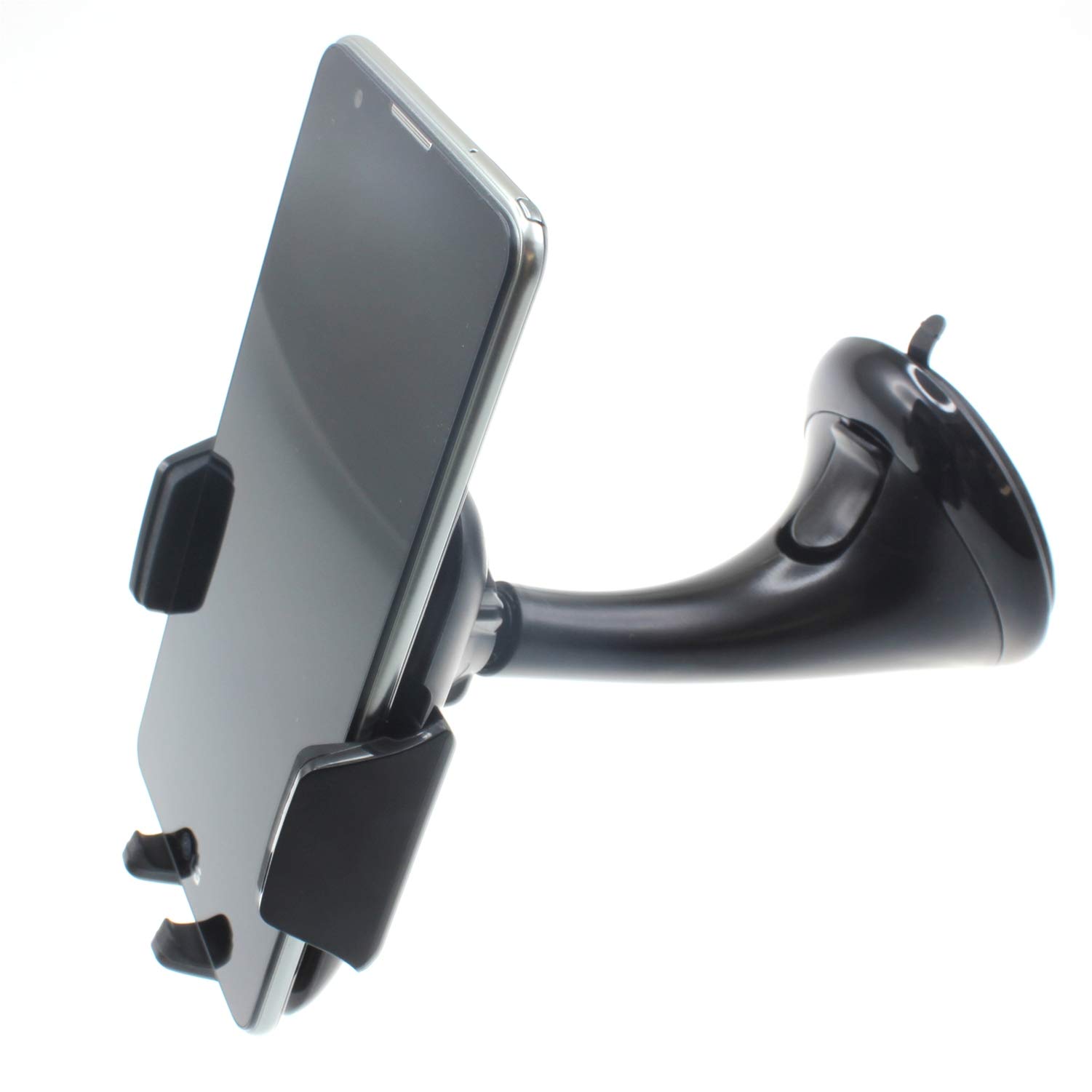 Dash Car Mount for Compatible with Samsung Galaxy S24/S23/S22/S21/S20/FE/Plus/Ultra Phones - Windshield Holder Cradle Swivel Dock Suction