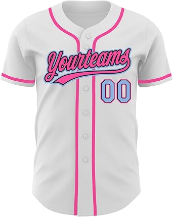 Custom Baseball Jerseys Button Down Personalized Stitched Stripe Baseball Shirts Sports Team Uniform for Men Women Youth Boys