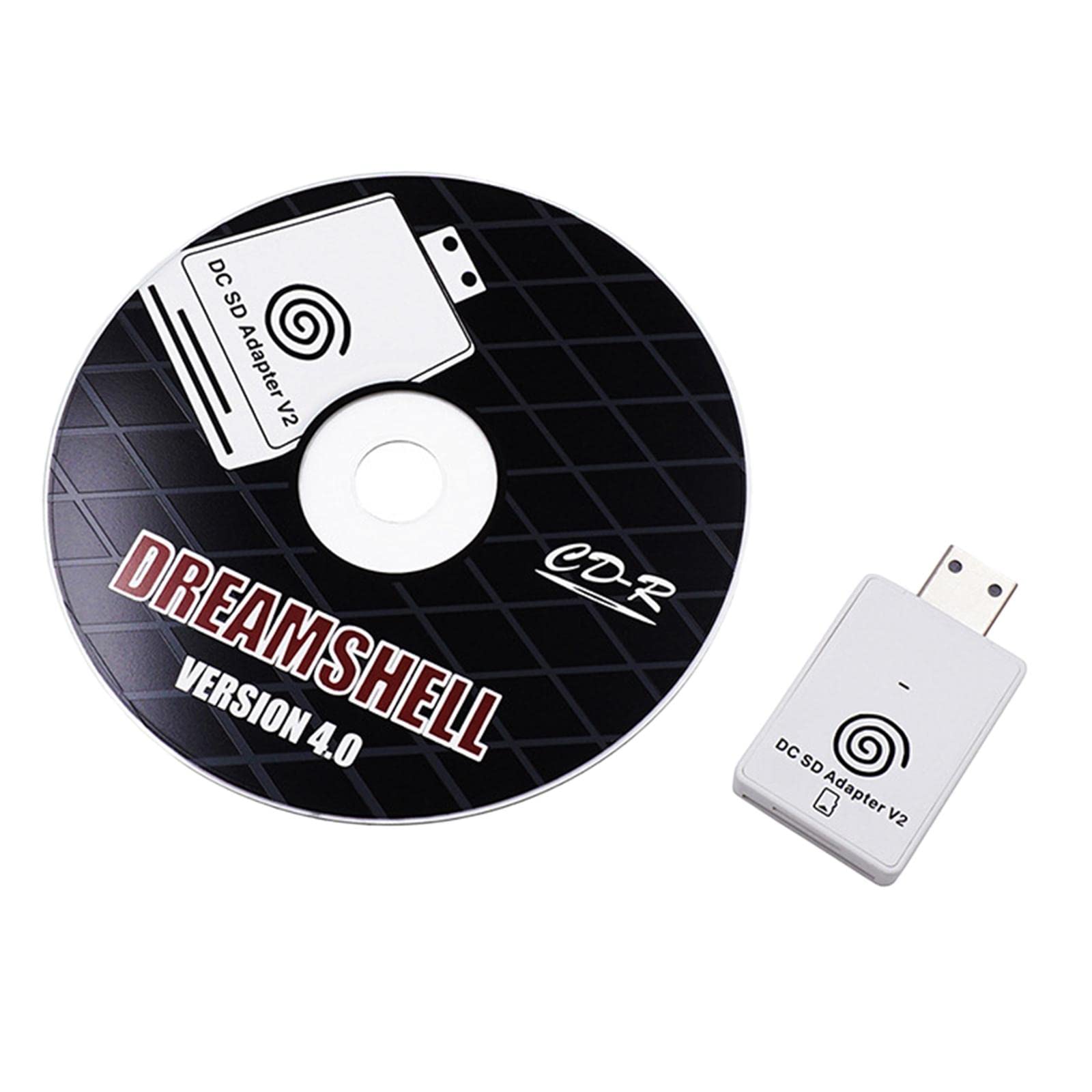 dc sd tf card adapter reader v2 compatible for sega dreamcast| memory cards & expansion packs| video game accessories |video games & consoles