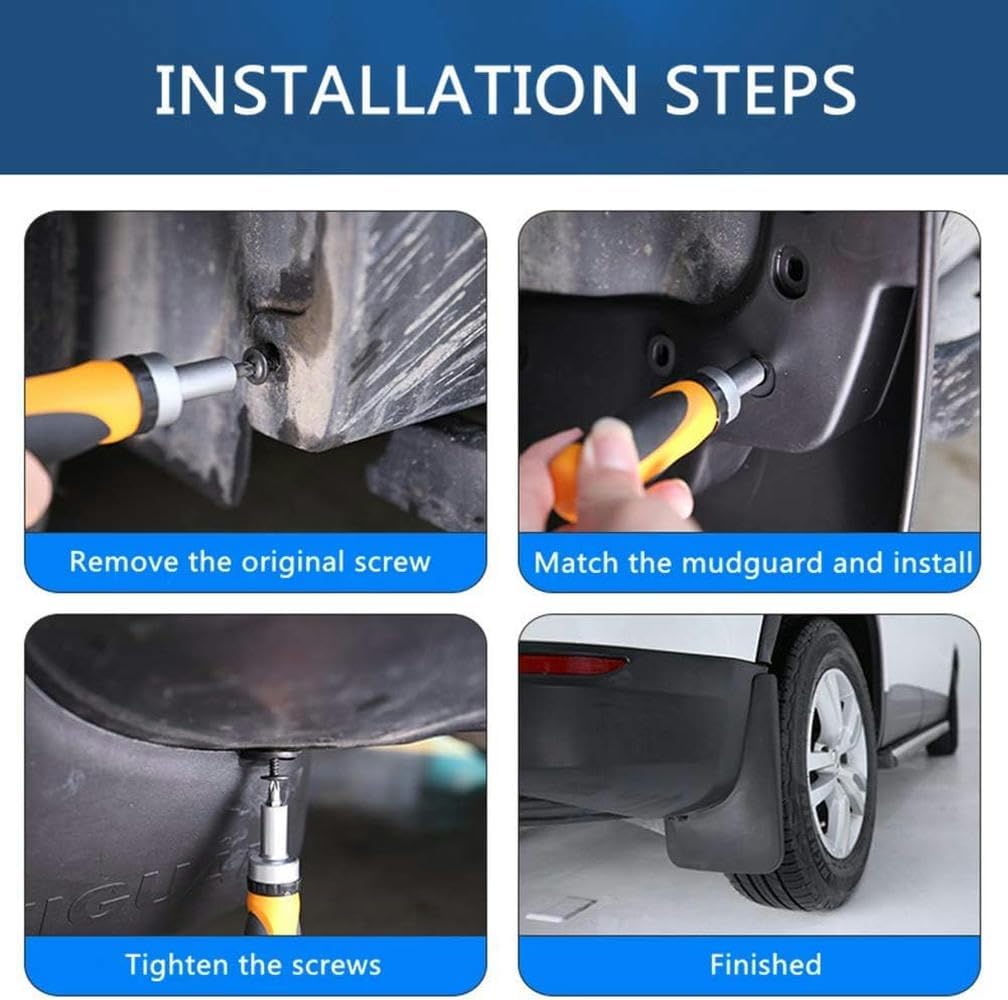 Car MudFlaps Mudguard Splash Guard for Suzuki Vitara Escudo SU 2015-2020 2016 2017 2018 2019 Front Rear Fender Flap Auto Accessories