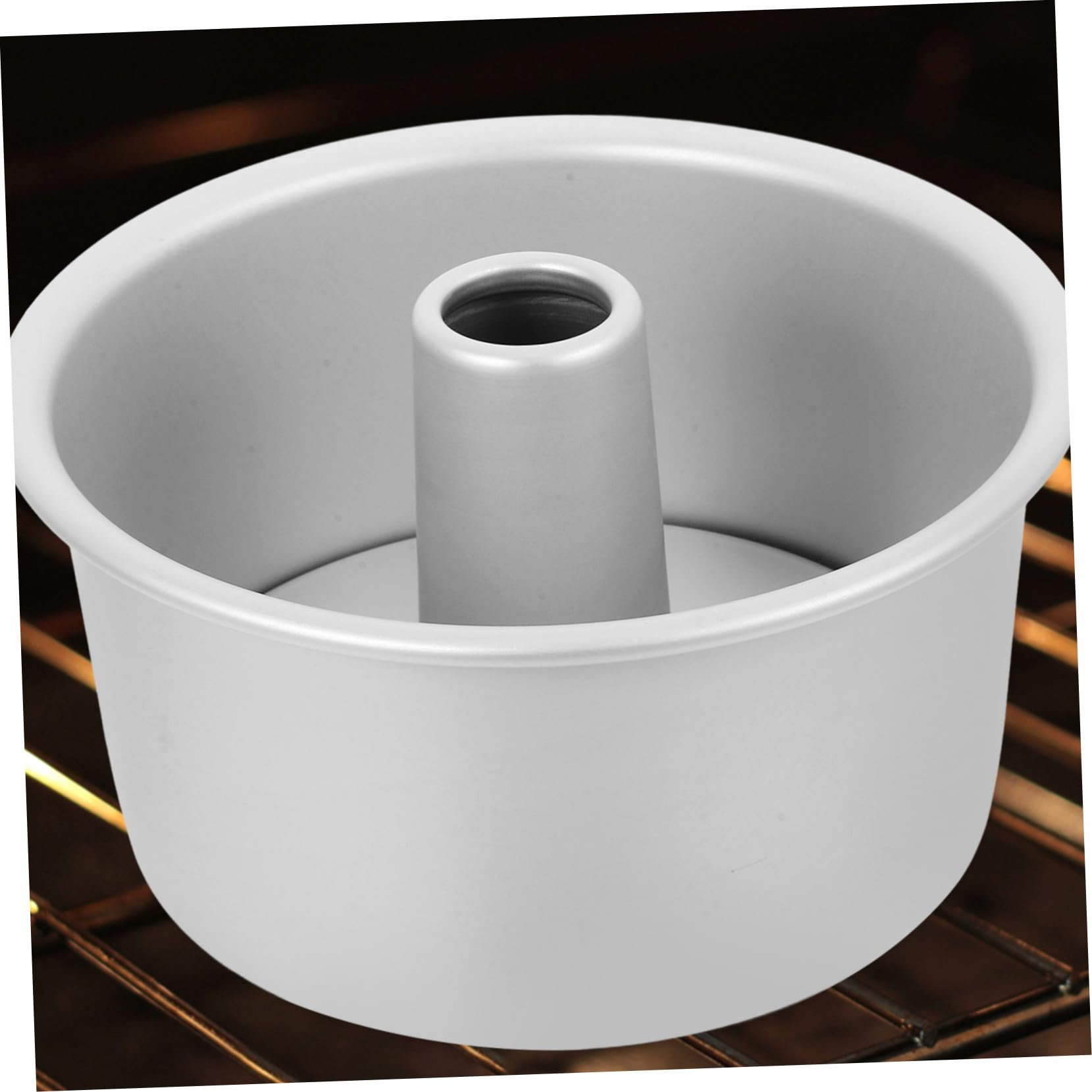 Molde Redondo para Pastel de Aluminio con Desmontable Antiadherente Distribución Uniforme de Calor para Hornear Tartas y Mousse