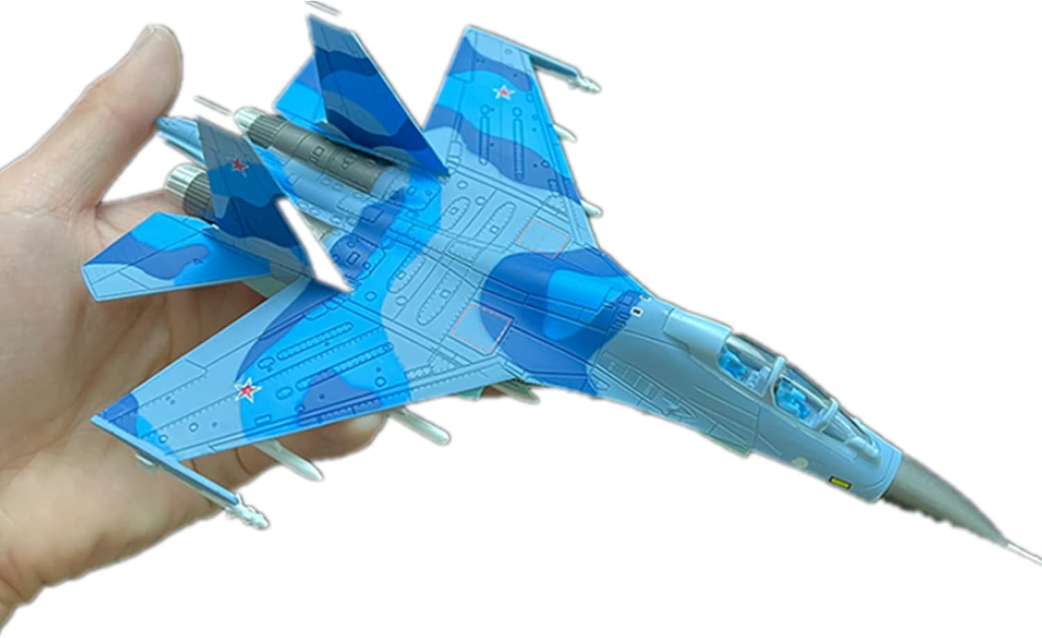 CHICHIYANG Simulation 1:100 Russian Air Force SU-30MKK Airplane Model Home Office Decoration Gifts