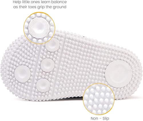 Miniatura 4 de BMCiTYBM Zapatos de bebé para niño y niña, zapatillas infantiles antideslizantes para primeros pasos, 6, 9, 12, 18, 24 meses