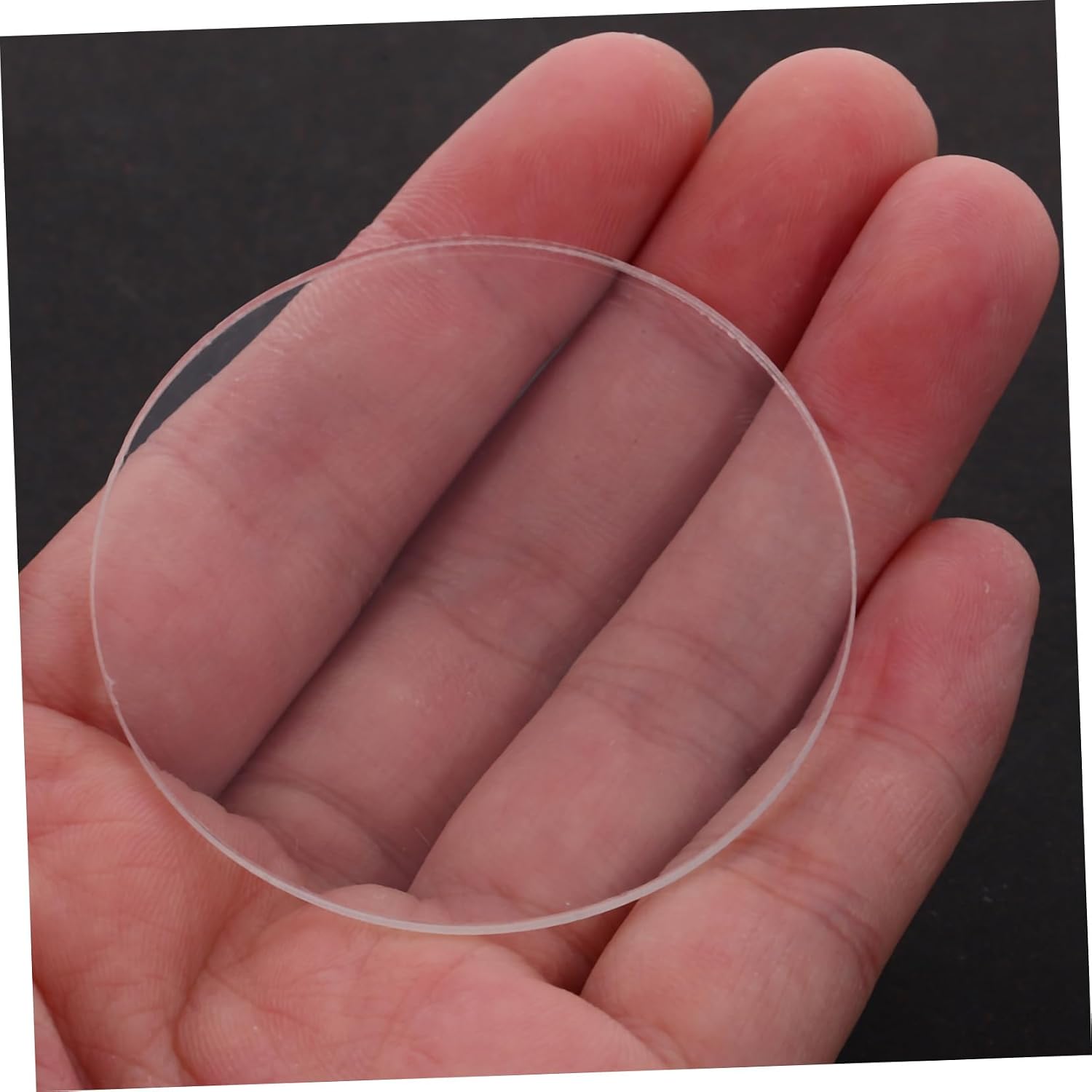 Alipis 2sets Transparent Acrylic Circle Blanks Thick Clear Acrylic Discs for Crafts Model Display and Artwork Showcasing 20pcs*2