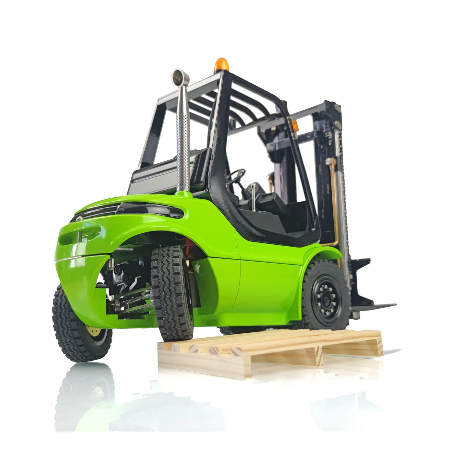 Amazon.com: LESU 1/14 RC Hydraulic Forklift Transfer Car RTR Model