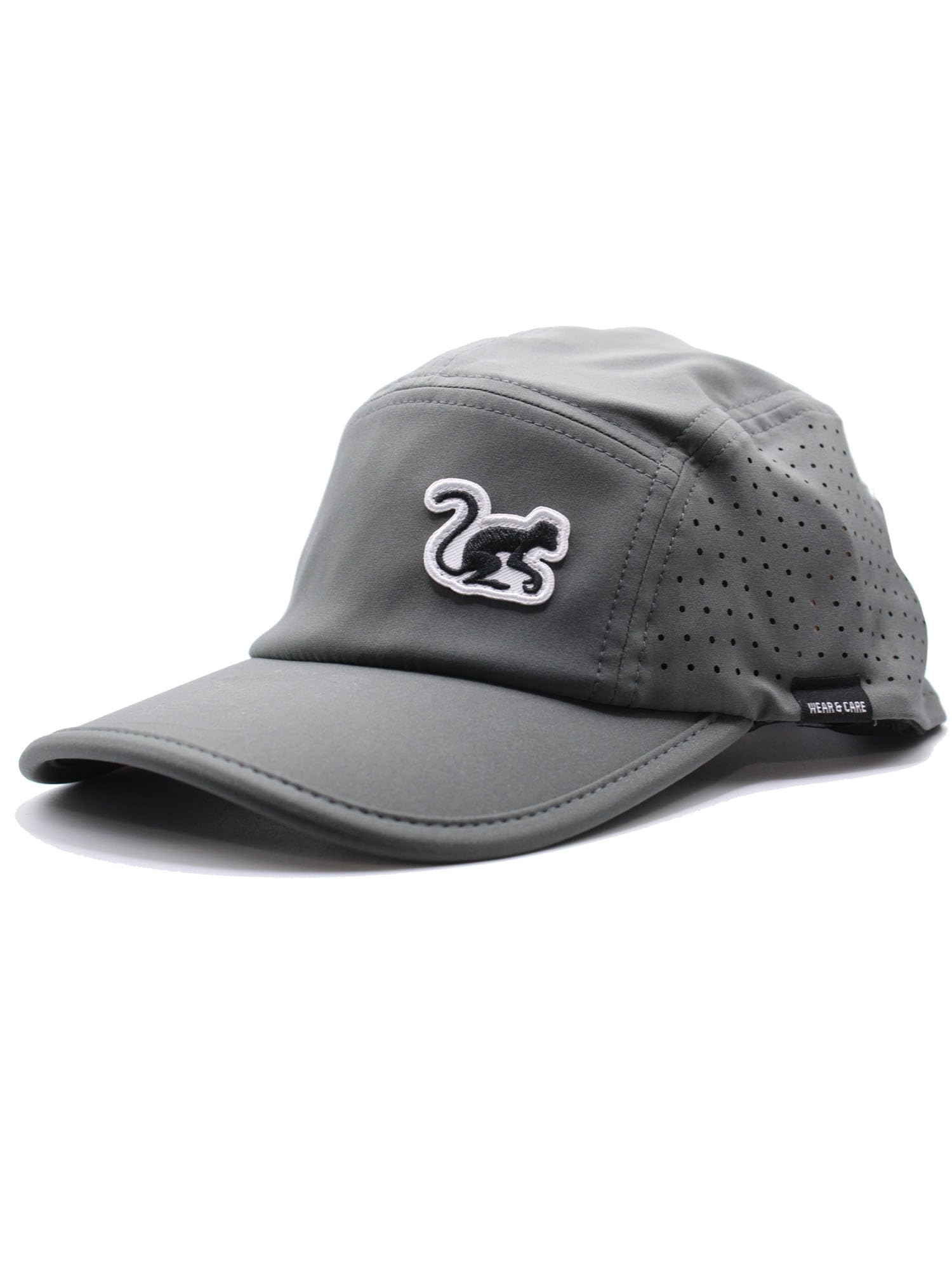Surf Monkey | Casquette de running à séchage rapide pour homme/femme – 5 panneaux – Taille unique