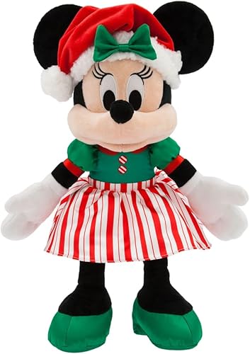 Disney Tienda oficial de Minnie Mouse 2023 Edición especial de peluche  Peluche mediano de 15 pulgadas  Lanzamiento exclusivo de temporada perfecto