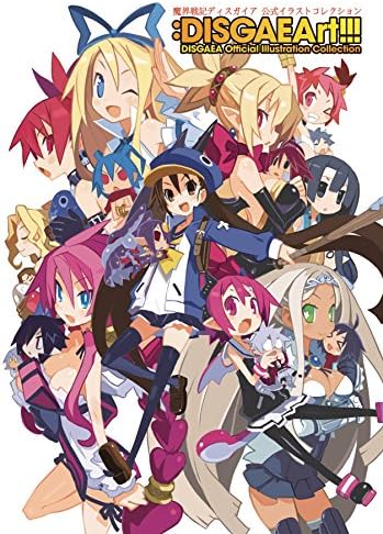 DISGAEArt!!! Disgaea Official Illustration Collection Paperback – Illustrated, August 14, 2012