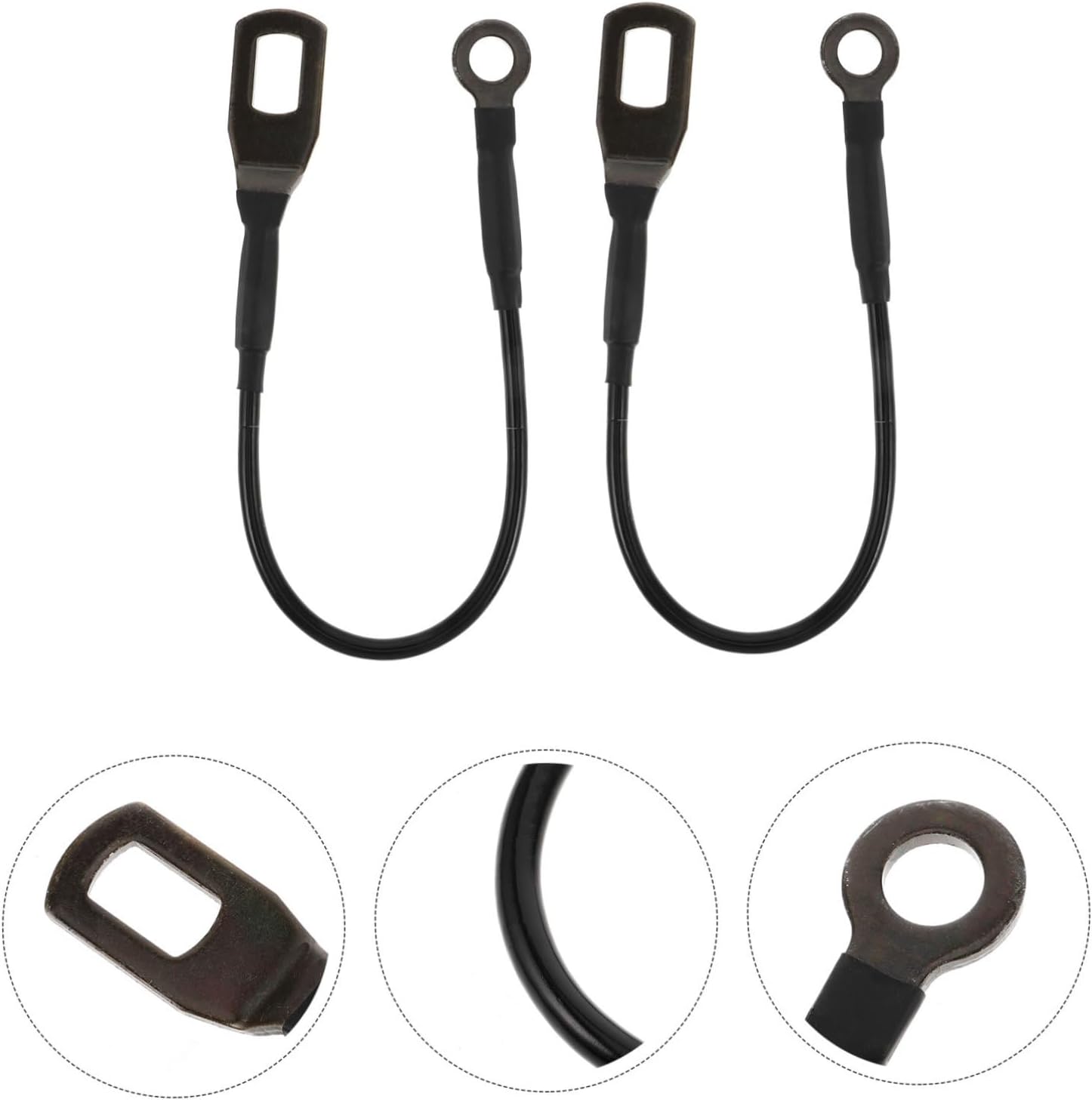 Unomor 2pcs Truck Tailgate Parts Pickup Tailgate Cable Strap Bolt Repair Kit for Car Truck