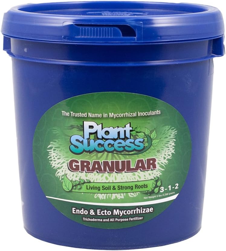 Plant Success Endo and Ecto Mycorrhizal Granular 5 Pound Bucket