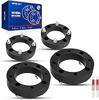 Vista 169 de KAX Espaciadores de rueda 4x4, adaptadores de espaciadores de rueda de 1" con pernos de 1/2" x20, diámetro del cubo de 59 mm, 2 piezas para Xpress