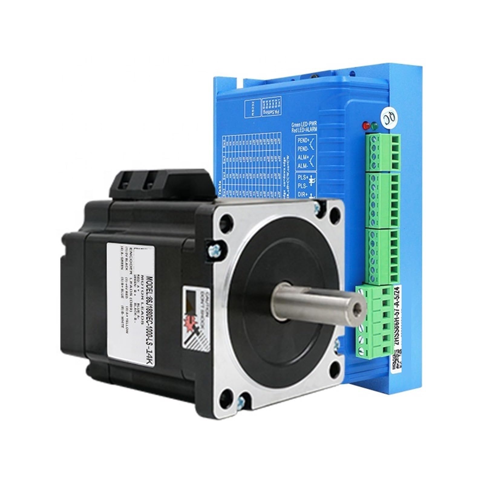 mXCDtRptJ 86J1880EC-1000-LS+2HSS86H 6A Closed Loop Servo Stepper Motor Drive Kit with Encoder