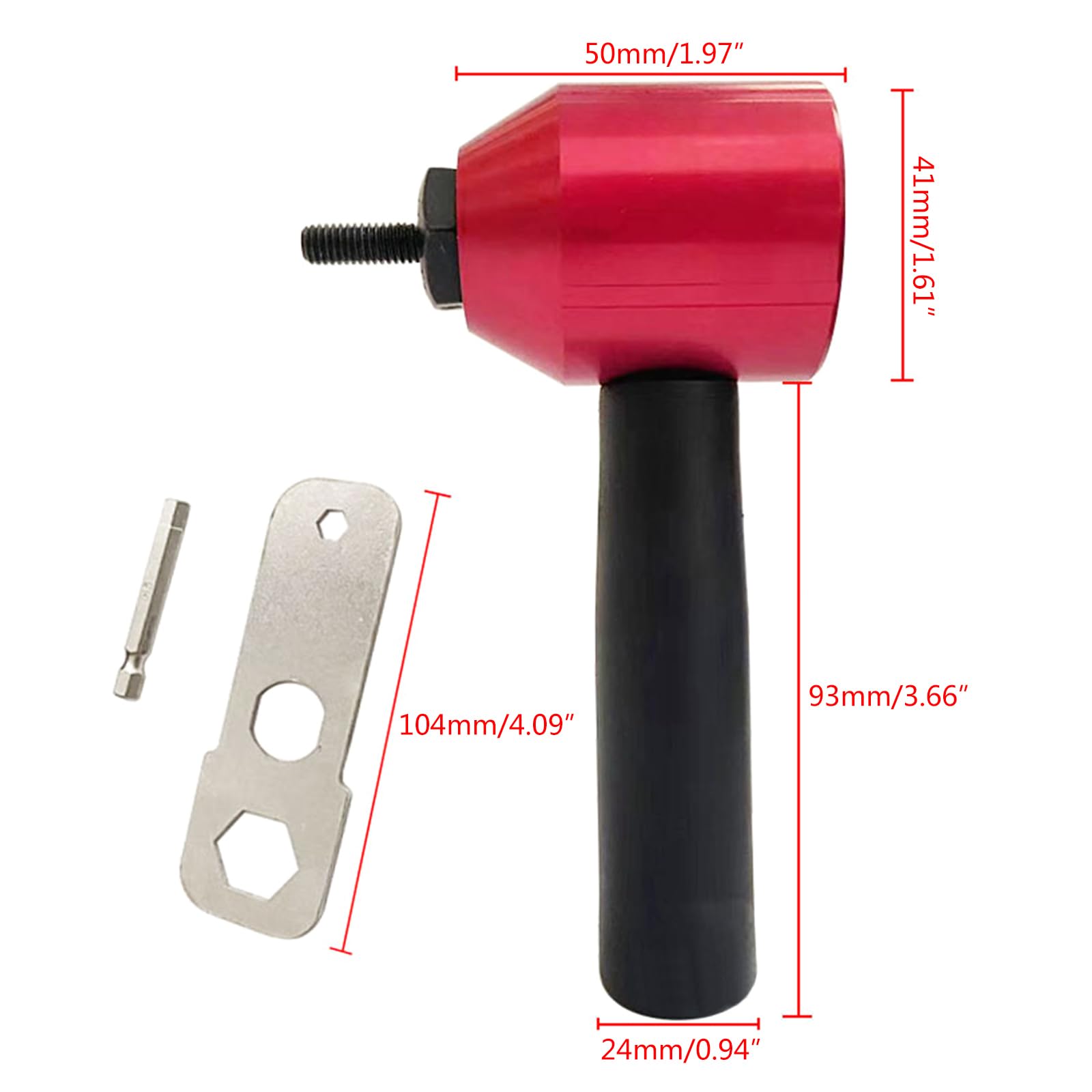 Pistole rivettatrici elettriche Pistole per dadi Rivettatrici elettriche Pistole per dadi Rivettatrici elettriche Adattatore Pistole Rivettatrici manuali Trapano elettrico Rivettatura